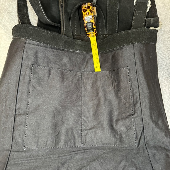 Free People Black Suede Convertible Backpack/Bag - Picture 13 of 16